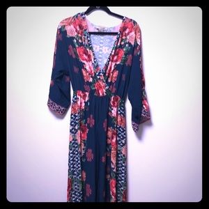 Floral Print Jumpsuit